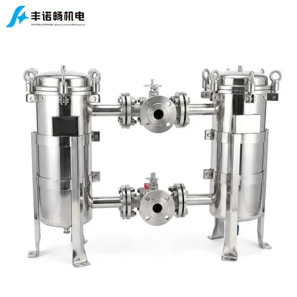 No.1 Bag Parallel Filter SS304 Stainless Steel Industrial Water Filtration缩略图