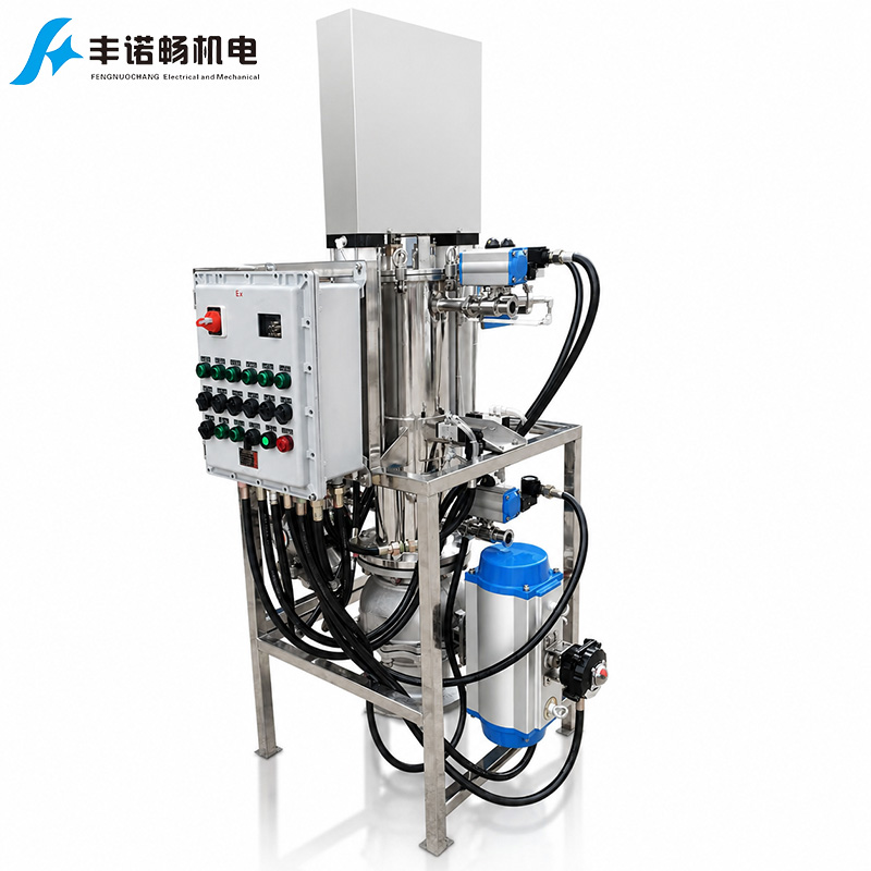 Explosion-Proof Automatic Candle Backwash Filter with Pneumatic Cylinder Explosion-Proof Automatic Candle Backwash Filter with Pneumatic Cylinder