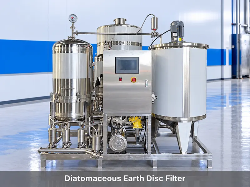 Diatomaceous Earth Disc Filter