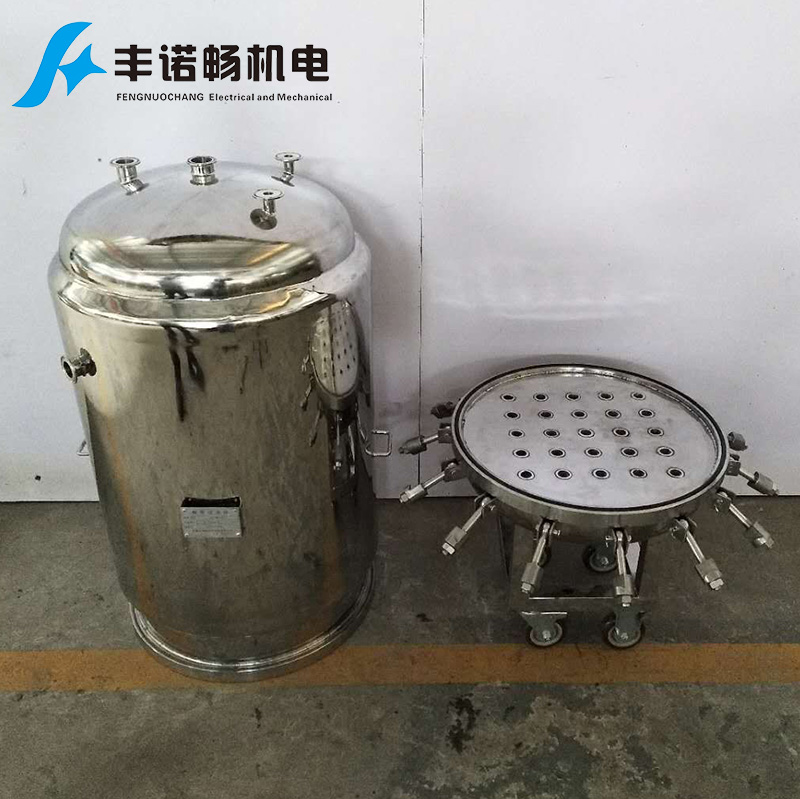 PE Microporous Filter Housing with Cartridge Elements for Liquid ...