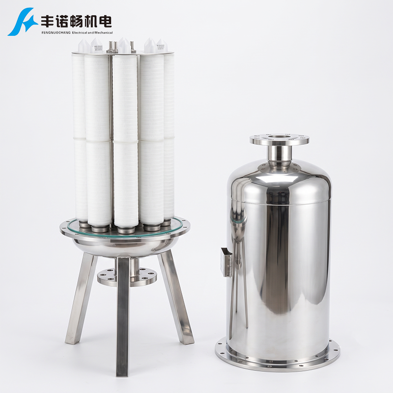 10-Round 20-Inch Stainless Steel Cartridge Filter Housing 10-Round 20-Inch Stainless Steel Cartridge Filter Housing