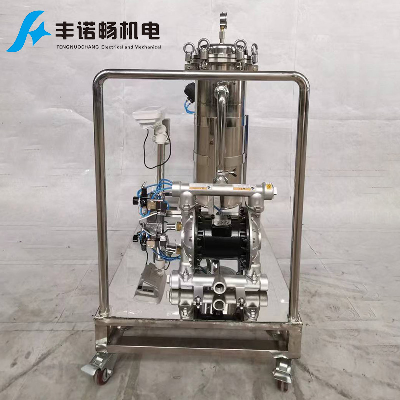 Filter Machine Fill Automatic Stainless Steel Filling Filter for Industrial Liquid ...