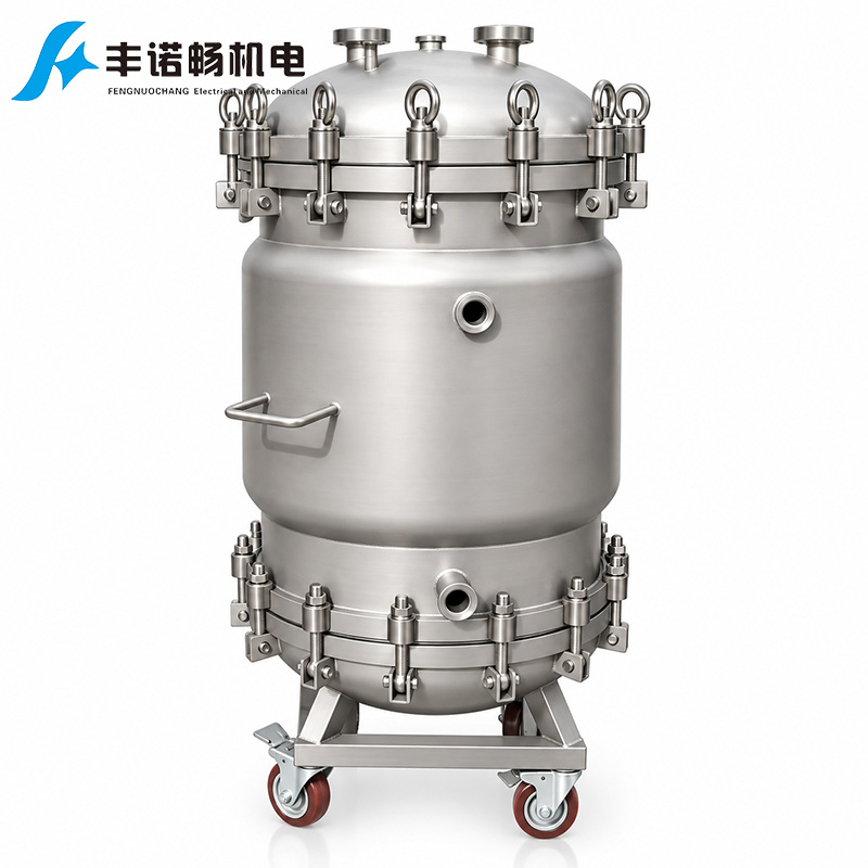 PE Microporous Filter Housing with Cartridge Elements for Liquid ...