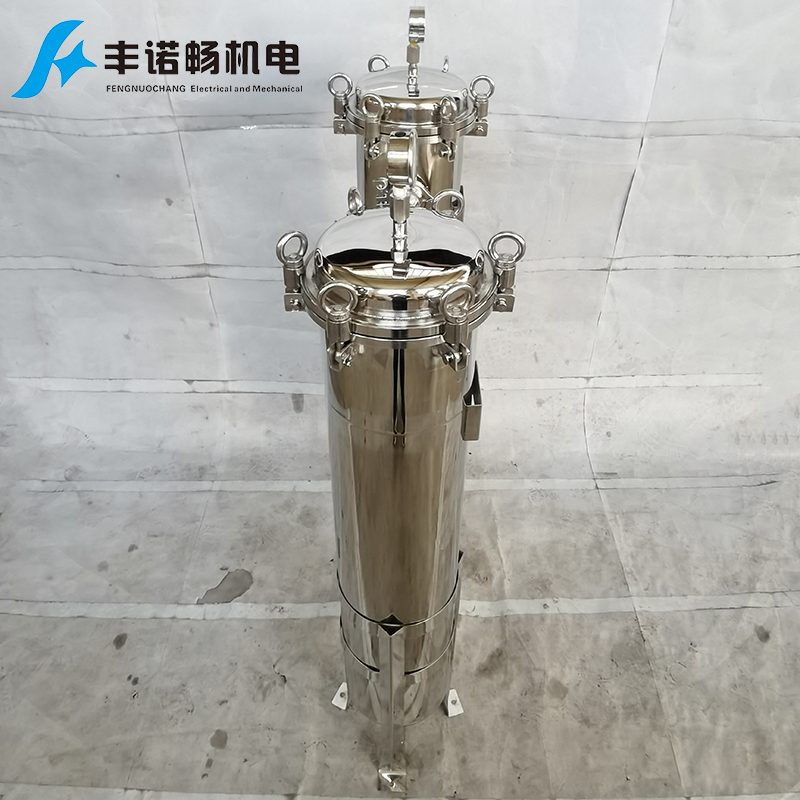 Stainless Steel Dual Bag Filter System with Parallel Configuration ...