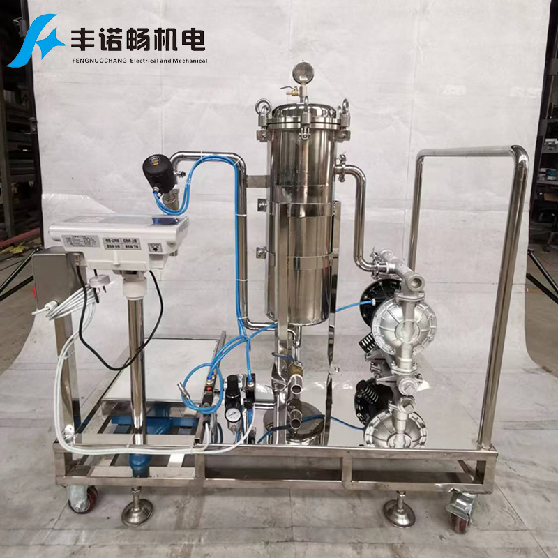 Filter Machine Fill Automatic Stainless Steel Filling Filter for Industrial Liquid ...